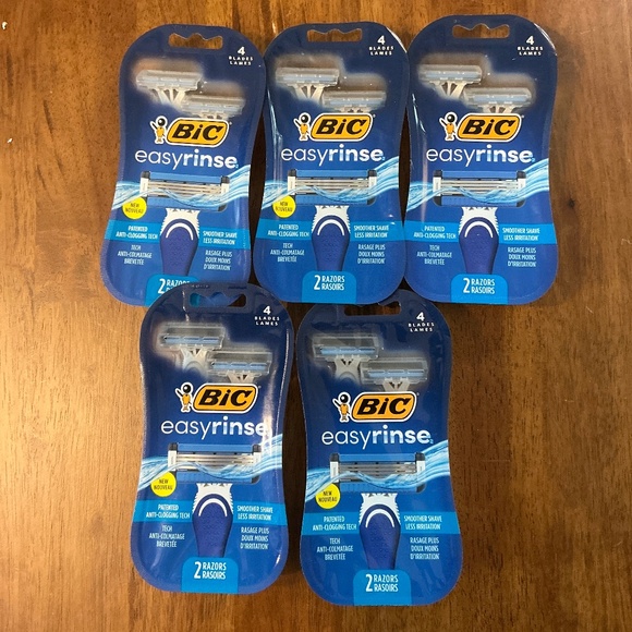 Bic Easyrinse refillable and disposable razors lot of 8 - Picture 3 of 3